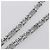 LOUIS VUITTON Cintura a Spalla in Catena Metal 23,6"" Argento LV Auth 150792 - vista 8