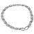 LOUIS VUITTON Chain Shoulder Strap metal 22"" Silver LV Auth 150794 Silvery