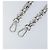LOUIS VUITTON Chain Shoulder Strap metal 22"" Silver LV Auth 150794 Silvery - view 3