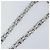 LOUIS VUITTON Chain Shoulder Strap metal 22"" Silver LV Auth 150794 Silvery - view 4