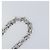 LOUIS VUITTON Chain Shoulder Strap metal 22"" Silver LV Auth 150794 Silvery - view 5