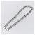 LOUIS VUITTON Cintura a Spalla in Catena Metal 23,6"" Argento LV Auth 150638 - vista 2