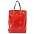 LOUIS VUITTON Monogram Vernis Reade MM Bolso de Mano Rojo M91086 LV Auth 150501 Roja - vista 13