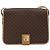 Céline Borsa a Spalla in Tela Macadam CELINE PVC Marrone Oro Auth ep11596 D'oro - vista 13