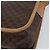 Céline Borsa a Spalla in Tela Macadam CELINE PVC Marrone Oro Auth ep11596 D'oro - vista 15