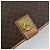 Céline Borsa a Spalla in Tela Macadam CELINE PVC Marrone Oro Auth ep11596 D'oro - vista 17