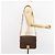 Céline Borsa a Spalla in Tela Macadam CELINE PVC Marrone Oro Auth ep11596 D'oro - vista 21
