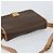 Céline Borsa a Spalla in Tela Macadam CELINE PVC Marrone Oro Auth ep11596 D'oro - vista 6