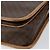 Céline Borsa a Spalla in Tela Macadam CELINE PVC Marrone Oro Auth ep11596 D'oro - vista 9