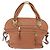 Chloé Bolsa de Mão Chloe Angie em Couro 2 em 1 Marrom Dourado Auth 150382 - vista 13