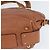 Chloé Bolsa de Mão Chloe Angie em Couro 2 em 1 Marrom Dourado Auth 150382 - vista 16