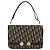 Borsa a Spalla in Tela Trotter Christian Dior Blu Navy Oro Auth ep11984 D'oro - vista 13
