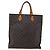 LOUIS VUITTON Borsa Sac Plat Monogram M51140 LV Auth bs30690 Monogramma - vista 2