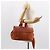 Hermès HERMES Valparaiso PM Tote Bag Canvas Leder Orange Silber Auth bs30510 - Ansicht 23