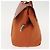 Hermès HERMES Valparaiso PM Tote Bag Canvas Leder Orange Silber Auth bs30510 - Ansicht 3