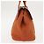 Hermès HERMES Valparaiso PM Tote Bag Canvas Leder Orange Silber Auth bs30510 - Ansicht 4