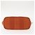 Hermès HERMES Valparaiso PM Tote Bag Canvas Leder Orange Silber Auth bs30510 - Ansicht 5