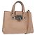 Borsa a mano in pelle Jimmy Choo 2 in 1 Rosa Argento Auth bs30826