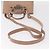 Borsa a mano in pelle Jimmy Choo 2 in 1 Rosa Argento Auth bs30826 - vista 10