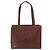 Salvatore Ferragamo Tote Bag Leather Embossed Brown Gold Auth 152061 - view 2