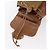 Zaino in pelle beige oro Auth 152109 di Salvatore Ferragamo - vista 10