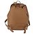 Zaino in pelle beige oro Auth 152109 di Salvatore Ferragamo - vista 2