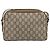 Bolsa de Ombro GUCCI GG Plus Supreme PVC Bege Ouro Auth ep11930 Dourado - vista 2