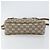 Bolsa de Ombro GUCCI GG Plus Supreme PVC Bege Ouro Auth ep11930 Dourado - vista 5