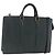 LOUIS VUITTON Taiga Porta Documentos Rozan Bolsa Épicea M30054 LV Auth ka008