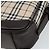 Burberry Borsa a Spalla Nova Check in Tela Beige Argento Autentica ka066 - vista 12
