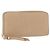 Cartera Zippy Monogram Empreinte LOUIS VUITTON Beige M61866 Auth bs31261