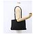 Borsa Tote PRADA in nylon nero argento Auth bs31175 - vista 24