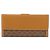 GUCCI Cartera Larga Micro GG Supreme PVC Beige Oro 035 001 0758 Auth am9600V - vista 3