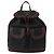 Zaino LOEWE in tela PVC nero e oro Auth 150809 D'oro - vista 13