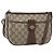 Borsa Gucci GG Supreme Web Sherry Line PVC Beige Oro Rosso 89 02 032 Auth SW1762 D'oro