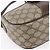 Borsa Gucci GG Supreme Web Sherry Line PVC Beige Oro Rosso 89 02 032 Auth SW1762 D'oro - vista 11