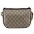 Borsa Gucci GG Supreme Web Sherry Line PVC Beige Oro Rosso 89 02 032 Auth SW1762 D'oro - vista 3