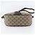 Borsa Gucci GG Supreme Web Sherry Line PVC Beige Oro Rosso 89 02 032 Auth SW1762 D'oro - vista 9