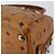 Borsa MCM Logogram Vicetos in pelle PVC marrone e oro Auth BA7689 D'oro - vista 12