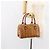 Borsa MCM Logogram Vicetos in pelle PVC marrone e oro Auth BA7689 D'oro - vista 21