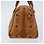 Borsa MCM Logogram Vicetos in pelle PVC marrone e oro Auth BA7689 D'oro - vista 5
