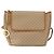 Céline Borsa a Spalla in Tela Macadam CELINE PVC Beige Oro Auth 152081 D'oro - vista 13