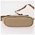 Céline Borsa a Spalla in Tela Macadam CELINE PVC Beige Oro Auth 152081 D'oro - vista 5
