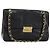 Borsa a Spalla CHANEL in Pelle di Agnello Nera Oro CC Auth bs30716 Nero D'oro
