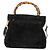 Borsa a mano in suede GUCCI Bamboo 2way Nera 002 2058 0508 0 Auth ep11483 Nero - vista 13