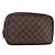 LOUIS VUITTON Trousse Toilette 25 Damier Ebene Borsa Clutch N47624 LV Auth bs30836