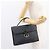 Bolso de mano de lona de panal PVC 2 en 1 Christian Dior negro y dorado Auth 149368 - vista 23