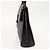 Bolso de mano de lona de panal PVC 2 en 1 Christian Dior negro y dorado Auth 149368 - vista 3