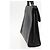 Bolso de mano de lona de panal PVC 2 en 1 Christian Dior negro y dorado Auth 149368 - vista 4