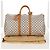 LOUIS VUITTON Borsa Boston Keepall 50 Damier Azur N41430 Auth LV 154925V - vista 12